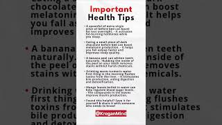 Very Important Health Tips.. #healthtips #healthyhabits #doctortips #interestingfacts #quotes #short