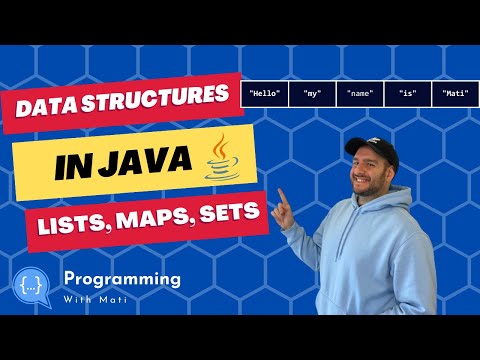 Data Structures in Java: Lists, Sets, Maps. Getting started tutorial!