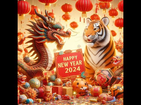 龙马精神！龙腾虎跃‼️ 🐲🧧🥂🎊