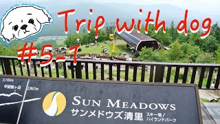 Trip in JAPAN with Old Pekinese #5-1 ~Sun Meadows KIYOSATO~