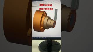 CNC Turning programming in solidworks #solidworks #solidworks3d #design #cncmachine #cncturning
