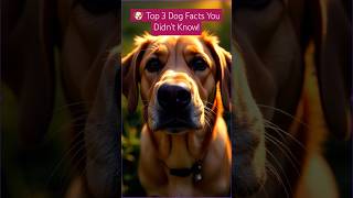 🐶 Top 3 Dog Facts You Didn’t Know! #facts #shorts #petfacts