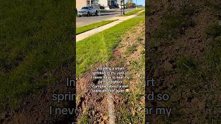 #lawncare #sprinkler #smarttechnology #shorts