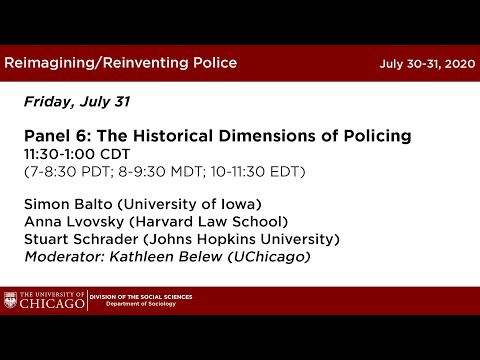 Panel 6: The Historical Dimensions of Policing