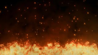 Burning Sparkling Fire Background Animation Video Effects without no copyright. #backgroundvideo #hd