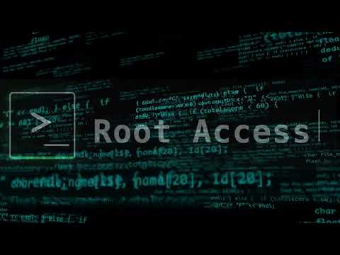 Root Access Cyberpunk Screensaver