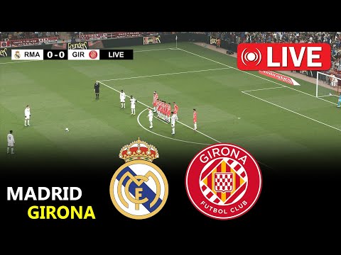 Real Madrid vs Girona | La Liga 2024/25 | eFootball pes 21 gameplay