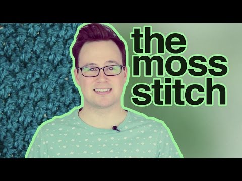 The Moss Stitch: How to Knit the Moss Stitch