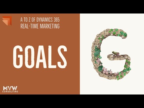 G for Goals - The A to Z of Real-time Marketing Series