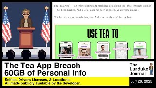 The Tea App Breach - 60GB of Personal Info