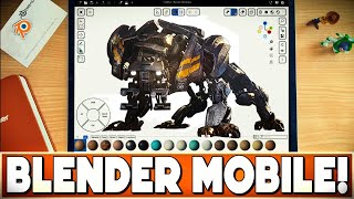 Blender on Mobile - IT'S FINALLY HAPPENING!