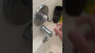Cleaning the jets in our tub #cleantok #cleaningvideos #cleanwithme #satisfying #jettedtub #bathtub