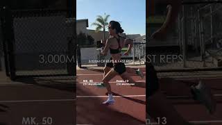 3,000m of Reps & Fast Reps #running #track #trackandfield