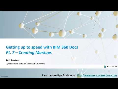 Learning BIM 360 Docs   Pt  7 Creating Markups