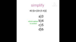 Simplify