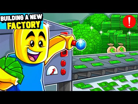 I Built a MASSIVE FACTORY and Made $955,786,9989 in Build a Factory! (Roblox)