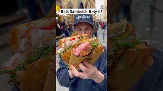 Trying the best Sandwich in Florence Italy 📍I’Girone, Florence #sandwich #food #italy #florence