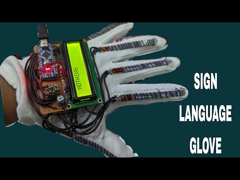 Sign langauge glove project | 2023 new invention creative project | Best engineering project