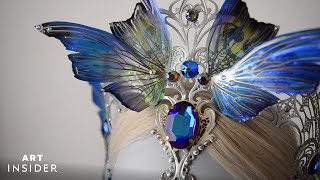 $500 Fairy Cosplay Crowns Made With Swarovski Crystals