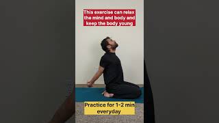 Stay young with this simple exercise #stayyoung #yoga #exercise #viralshorts #fitness