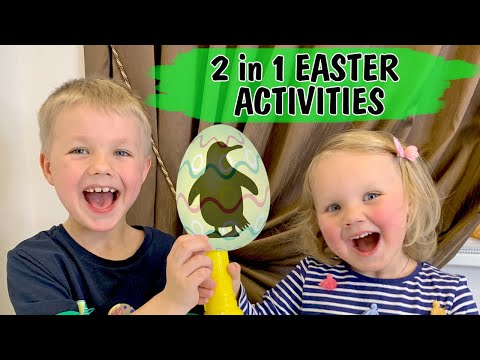 Toddler Learning Activities and games / Mysterious egg activity for kids