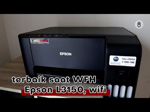 Printer Epson L3150 - Printer Lengkap print/scan/copy + wifi , nyaman untuk wfh
