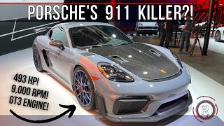 2022 Porsche Cayman GT4 RS – Redline: First Look – 2021 LA Auto Show