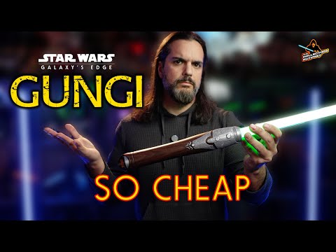 Gungi Lightsaber Galaxy's Edge Unboxing Review