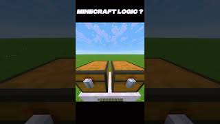 Minecraft Logic ? 😱