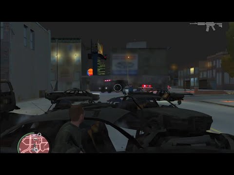 GTA 4: LCPD Vs. Niko (720p) Northern Gardens (Bohan, Liberty City)