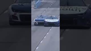 The coldest overtake I’ve ever seen in my life #short #nascar #svg