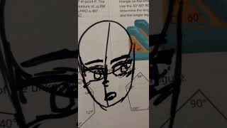 Vandalizing my old math book #art #mathbook #sharpie