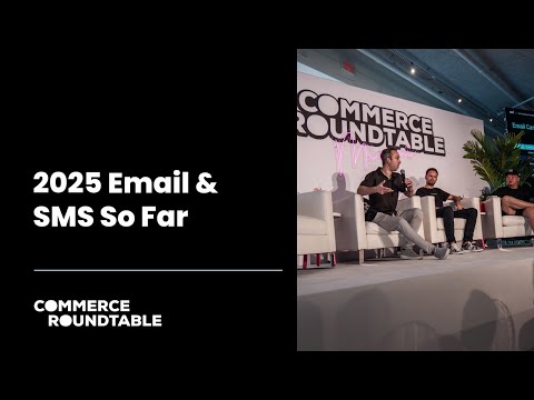2025 Email and SMS in eCommerce So Far - Data and Insights