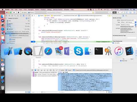 Invalid Json from websocket