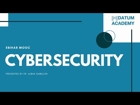 CYBERSECURITY MOOC PRESENTATION || DATUM ACADEMY