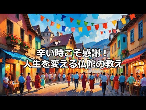 辛い時こそ感謝！　人生を変える仏陀の教え