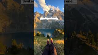 This might be the best hike in Switzerland 😍