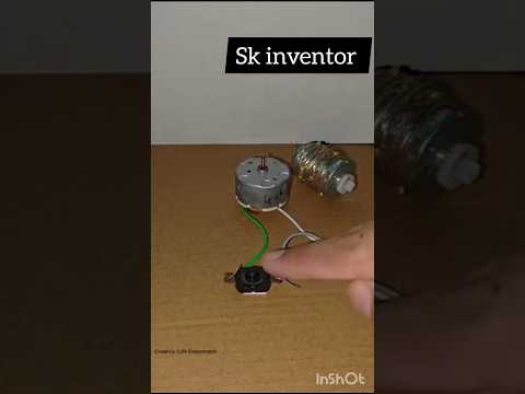 Amazing light hacks. with DC motor