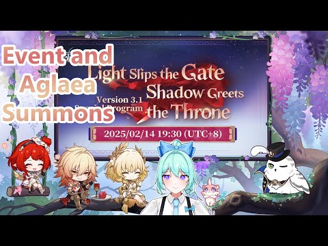 【Honkai: Star Rail】 3.1 Special Program Watchalong and Aglaea Summons