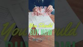 ETFs you should buy #stocks #etf #etfinvesting #stockinvesting
