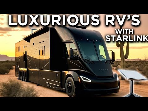 Most Luxurious Electric RV with STARLINK WIFI and World Class Amenities