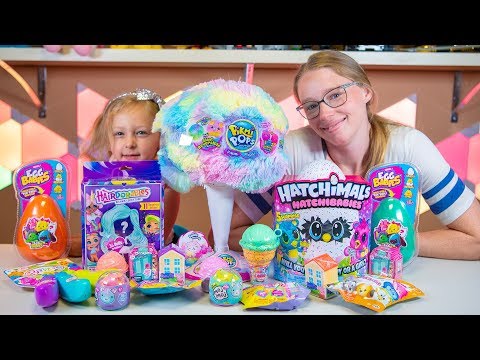 Hatchimals Pikmi Pops Moj Moj Hairdorables Surprise Toys for Girls Eggs Blind Bags Kinder Playtime