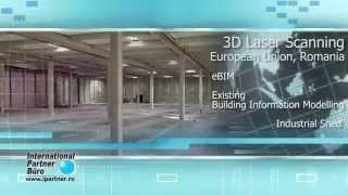 3D Laser Scanning / eBIM / BIM Model / 3D CAD Model / Industrial Shed