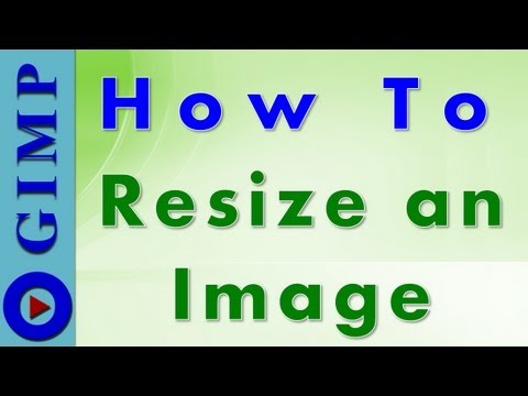 GIMP Tutorial - How to resize an image | Scale image
