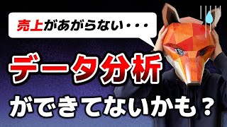 自社ECで損失回避するための「データ分析」入門！初心者でもわかる、超基本の考え方を徹底解説！【ECサイト解析】【ネットショップ運営】【ネット通販】【D2C】