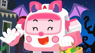 【動漫+童謠】 《救援小英雄珀利》萬聖節特別篇 EP02│22分鐘│萬聖節│兒童動畫│Robocar POLI Cantonese│Halloween│動畫│救援小英雄珀利TV 廣東話