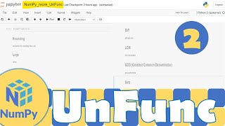 Python NumPy|Numpy Universal Functions - 2 | Python for Beginners | Learnerea
