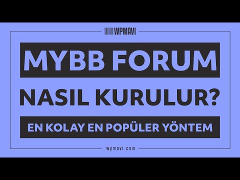 MyBB Kurulumu - Adım Adım MyBB Forum Kurma