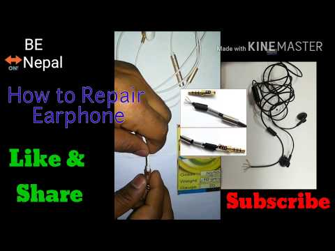How to Repair Earphone by farmud