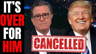 Woke Late Night Show DISASTER As Stephen Colbert's Show Gets CANCELLED